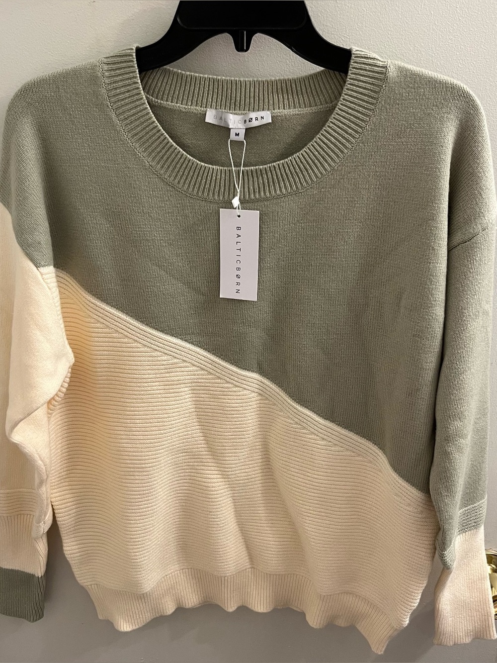 NWT Baltic Born Color Block Sweater 
Size Medium